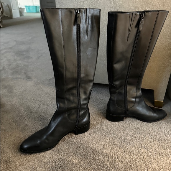 Cole Haan Callan Tall Boot Black - Picture 3 of 6